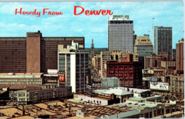 Skyline View of the Mile High City Denver Colorado Postcard - $5.16