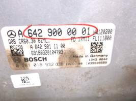 13-14-15-16-17-18  MERCEDES-BENZ SPRINTER 2500/3500/3.0L DIESEL/ENGINE COMPUTER image 2