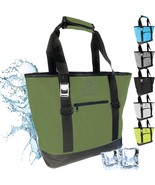 Enthusiast Gear Dry Bag Cooler Tote, 20 Cans, Collapsible, With Side, Gr... - £41.49 GBP