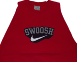 Vintage NIKE SWOOSH Tank Top Muscle Shirt sz L Gray tag - $24.71