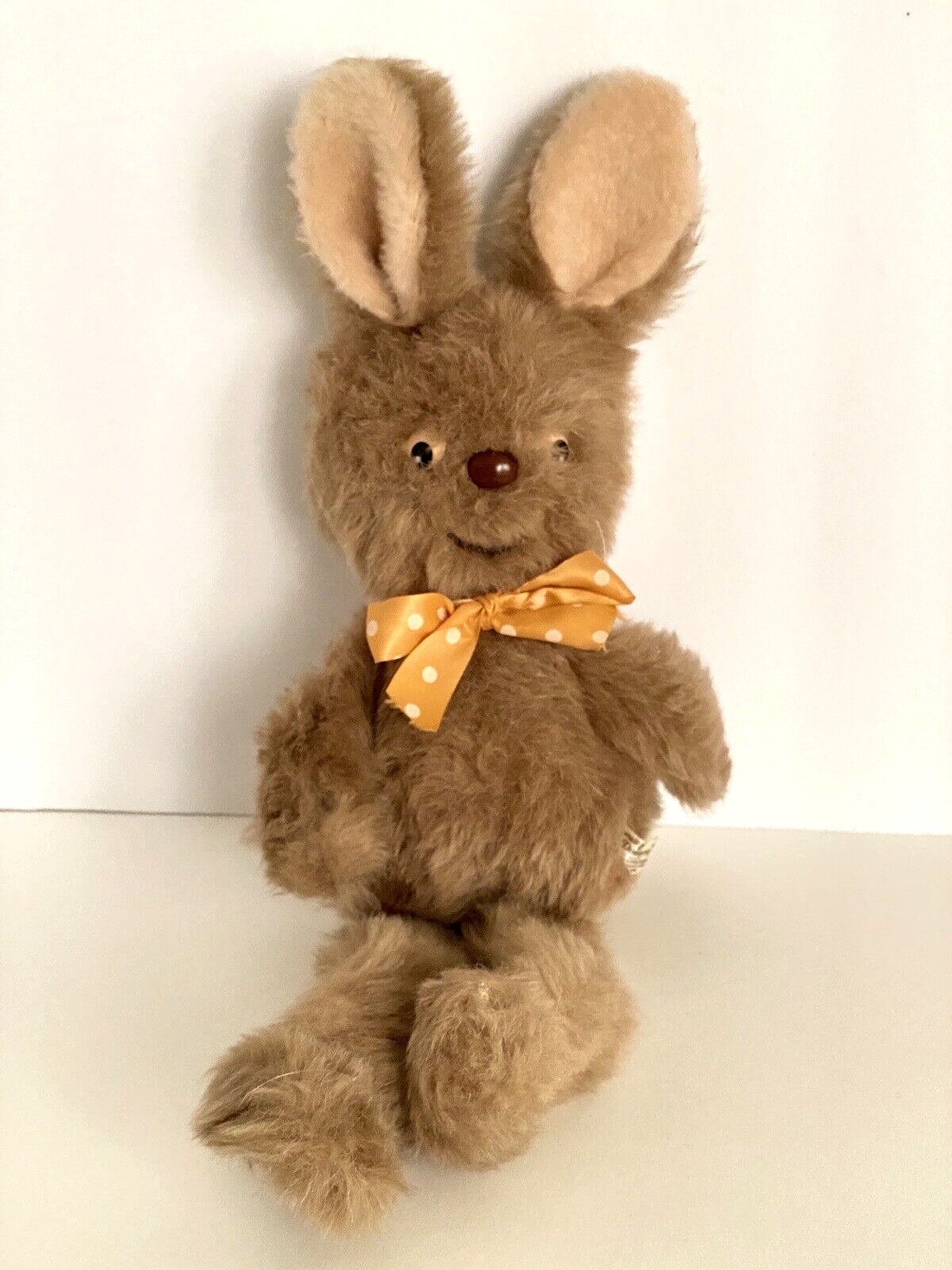 1960s Knickerbocker Animals of Distinction Plush Bunny Rabbit Vintage 19in - $29.95
