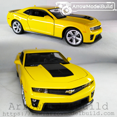 Primary image for ArrowModelBuild Chevrolet Camaro '15 (Yellow) Built & Painted 1/24 Model Kit