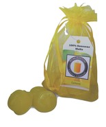 12 Piece Lemon Scented Beeswax Melts Hand Poured by Hubbardston Candle Co  - £13.80 GBP