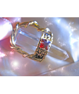 HAUNTED WAND NECKLACE SACRED CRYSTAL FLAME HIGHEST LIGHT COLLECTION MAGICK - $707.77