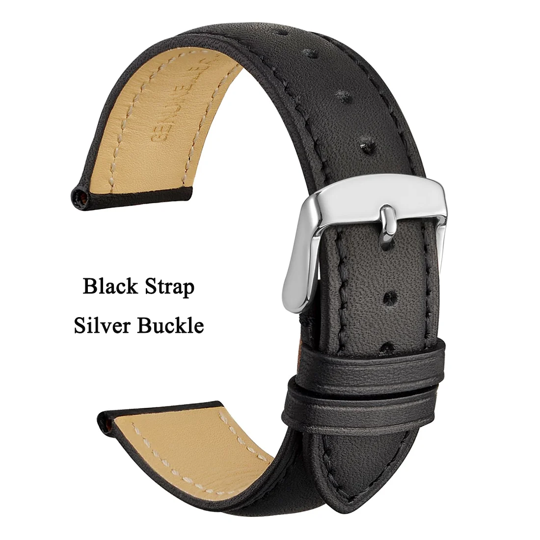 Genuine Leather Watch Strap 14mm 16mm 18mm 19mm 20mm 21mm 22mm 23mm 24mm Replace - £23.37 GBP