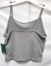 Wild Fable Women's Medium Gray Cropped Cami Tank Top  image 3