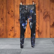 Nike Dri Fit Women’s Workout Yoga Pants Size XS Black Purple - £8.14 GBP