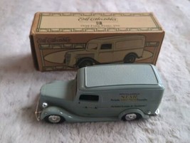 Coin Bank 1:25 DieCast Metal 1936 Ford Panel Van Ertl Collectibles Advertisement - £17.18 GBP