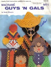 Macrame Guys &#39;N Gals - Vintage macrame book - Digital download in PDF Fo... - £3.89 GBP