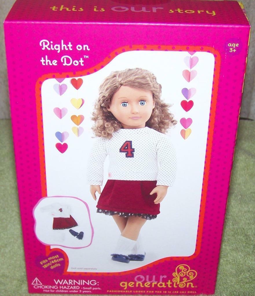 Primary image for Our Generation RIGHT ON THE DOT Doll Outfit New