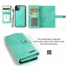 Leather Wallet FLIP Magnetic BACK cover Case For Apple iPhone / / Sansung Galaxy - £71.68 GBP