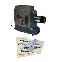 Vintage SVE Skyline 300B Slide Projector With Instruction Manual - Tested - £24.50 GBP