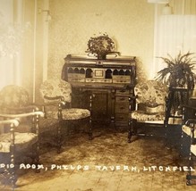RPPC Radio Room Phelps Tavern 1900-1910s Connecticut Eastern Illustrating PCBG7A - £19.59 GBP