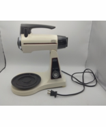 Vintage Sunbeam Deluxe Mixmaster Mixer 1-7A Tan Base w/ Power Cord &amp; Tur... - $22.18 CAD