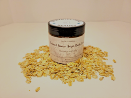 Everybody Chill Beauty - Homemade All Natural Oatmeal Brown Sugar Body Scrub - £7.81 GBP