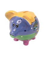 Ceramic Piggy Bank Six Flags Magic Mountain Souvenir Pristine - €12,23 EUR