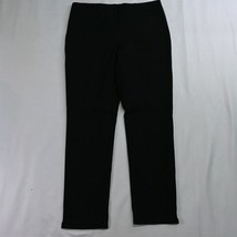 Chico&#39;s 0 / 4 Black Ponte Pull On Skinny Dress Pants - £17.57 GBP