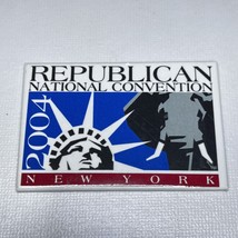 Vintage 2004 Republican National Convention New York Pinback - $5.93