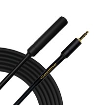 Castline Gold 3.5mm TRS to 1/4&quot; TRS Female Balanced Stereo Cable Mogami ... - $14.80+