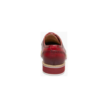 Stacy Adams Barringer Plain Toe Oxford Walking Shoes Red 25722-600 image 7