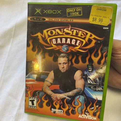 Primary image for Monster Garage (Microsoft Xbox, 2004) With Case and Manual