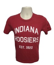 Indiana University Hoosiers est 1820 Adult Burgundy XS TShirt - £14.80 GBP