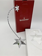 Waterford Silver Star Ornament Stand Decoration Holder 142173 Silver  - £27.48 GBP