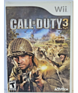 Nintendo Wii 2006 Call of Duty 3 Activision Video Game - £4.61 GBP