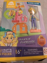 Goldie Blox Crankin Clubhouse Build &amp; Craft Construction Kit Toy 40 Pieces New - £15.59 GBP