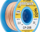 Goot TAIYO Desoldering Wick Soldering Remover 2.0mm x 30m CP-20B JAPAN I... - $31.91