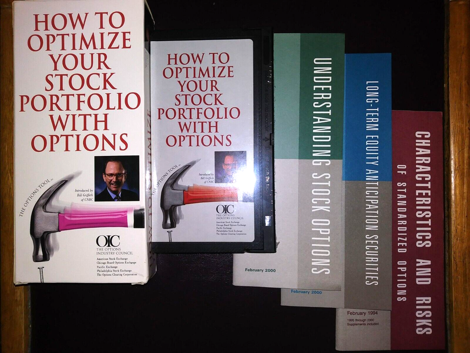 Primary image for How to Optimize Your Stock Portfolio with Options VHS, Options Industry Council