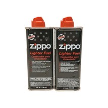 2 X Can Zippo 4 oz Fuel Fluid For Zippo Lighters Combo Set - $9.89