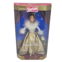 Vintage 1998 Mattel Golden Waltz Barbie Doll # 22976 Original Box Gold Dress - £28.98 GBP