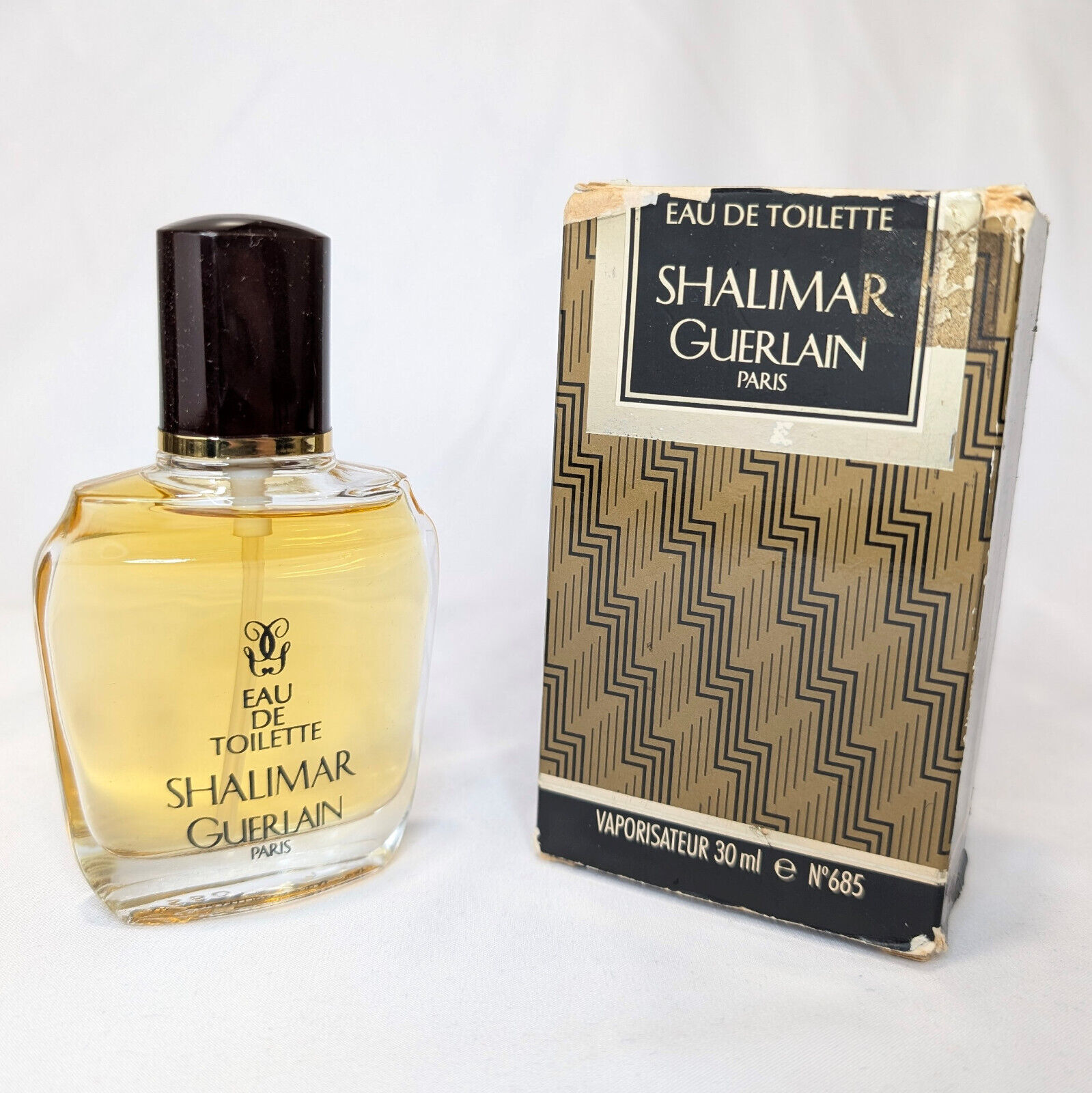 Shalimar vintage by Guerlain 1 oz / 30 ml Eau De Toilette spray for women - $66.64