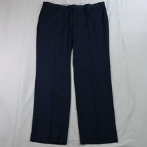 Polo Ralph Lauren 38 x 30 Navy Blue Check Slim Fit Dress Pant - £23.71 GBP