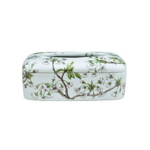 Cherry Blossom Porcelain Tissue Box Holder - $127.41