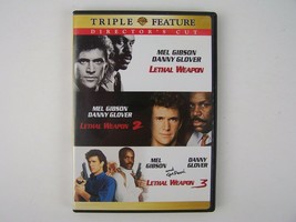 Lethal Weapon / Lethal Weapon 2 / Lethal Weapon 3 (Director&#39;s Cut) DVD Set - £7.09 GBP