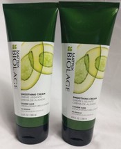 2X Matrix Biolage Smoothing Cream Coarse Hair 6.8 Oz. - £36.03 GBP