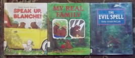 3 Emily Arnold McCully books The Evil Spell, Speak Up Blanche, My Real F... - $5.00