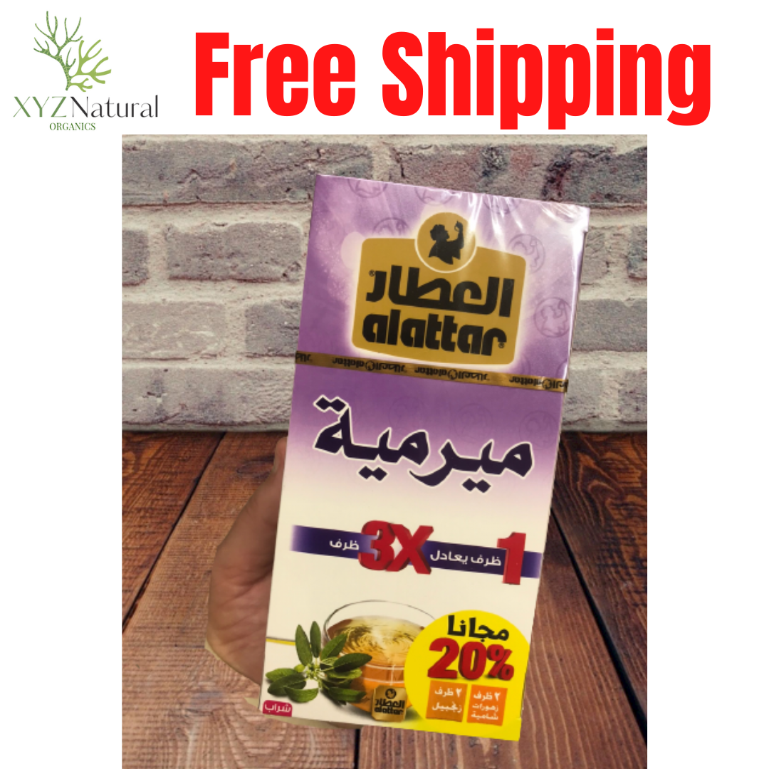 Organic Alattar Sage, Mirmia, 20 Bags. Free Shipping ميرمية العطار - $12.86