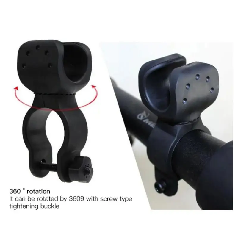 Sporting Bicycle Front Light Clip Mount Bracket Flashlight Holder Cycling Mrb Bi - £23.90 GBP