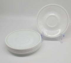 Vintage Corelle Peach Garland 10 Small Plates  6¼&quot;Excellent for Snacks a... - $34.65