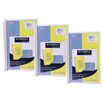 Mead Spiral Notebook Narrow and Quad Ruled, 9 1/2 inch x 5 3/8 inch, 80 Sheets ( - £36.76 GBP