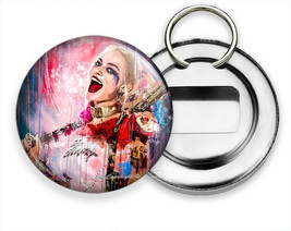HARLEY QUINN VILLAIN GOTHAM CITY BATMAN DARK KNIGHT BEER BOTTLE OPENER K... - $308.93 MXN