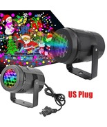 Laser Projector Light, 20 Different Rotating Pattern Slides,Waterproof - £8.86 GBP