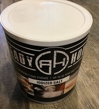 Ready Hour Emergency Food Supply Iodized Salt Fishing Camping 1965 Servi... - $559.57 MXN