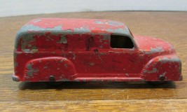 VINTAGE TOOTSIETOY DIECAST RED PANEL TRUCK   METAL 4&quot; - £11.47 GBP