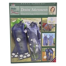 Plaid Folkart One Stroke Denim Adornments 2008 Booklet #9915 By Donna De... - £7.49 GBP