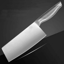 Durable 7 Inch Japanese Kitchen Chopping Meat Cleaver Slicing Butcher Knife - £17.05 GBP