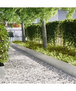 vidaXL Lawn Edgings 20 pcs 39.4x0.2x11.8 in Galvanized Steel - €276,57 EUR